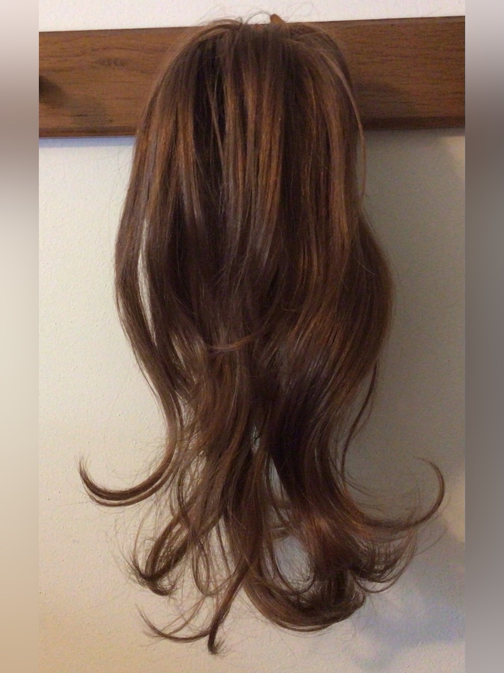 Paula Young Curly Clip On Pony Light Auburn